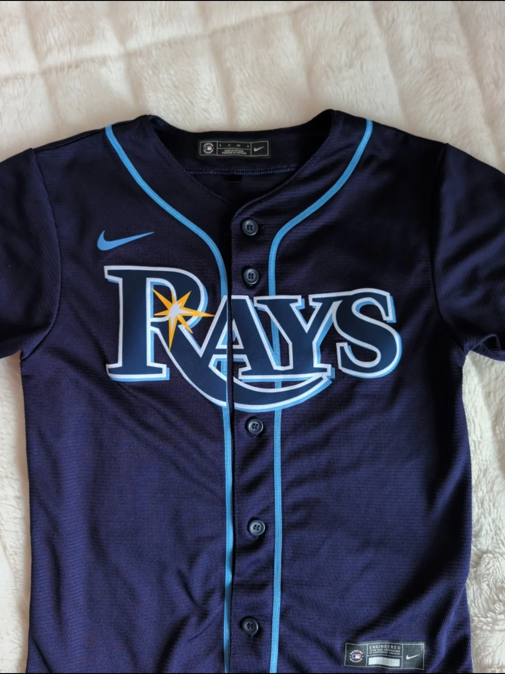 Tampa Bay Rays Nike Jersey Youth Small (8)